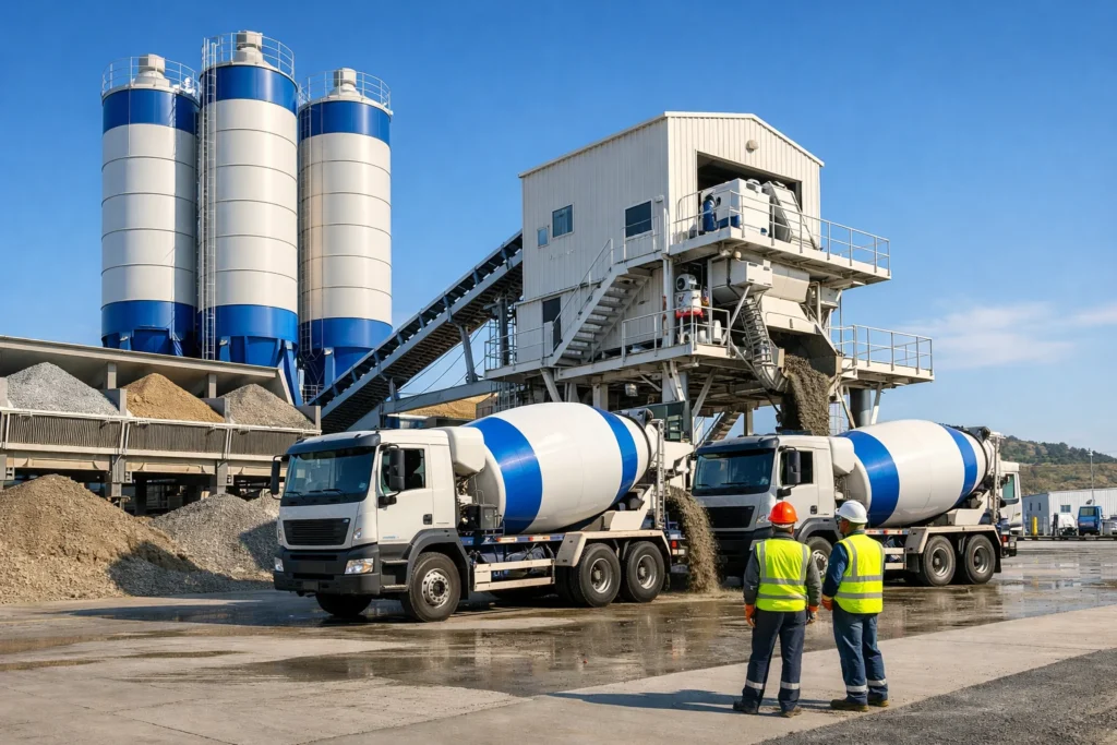 Ready Mix Concrete (RMC) plant