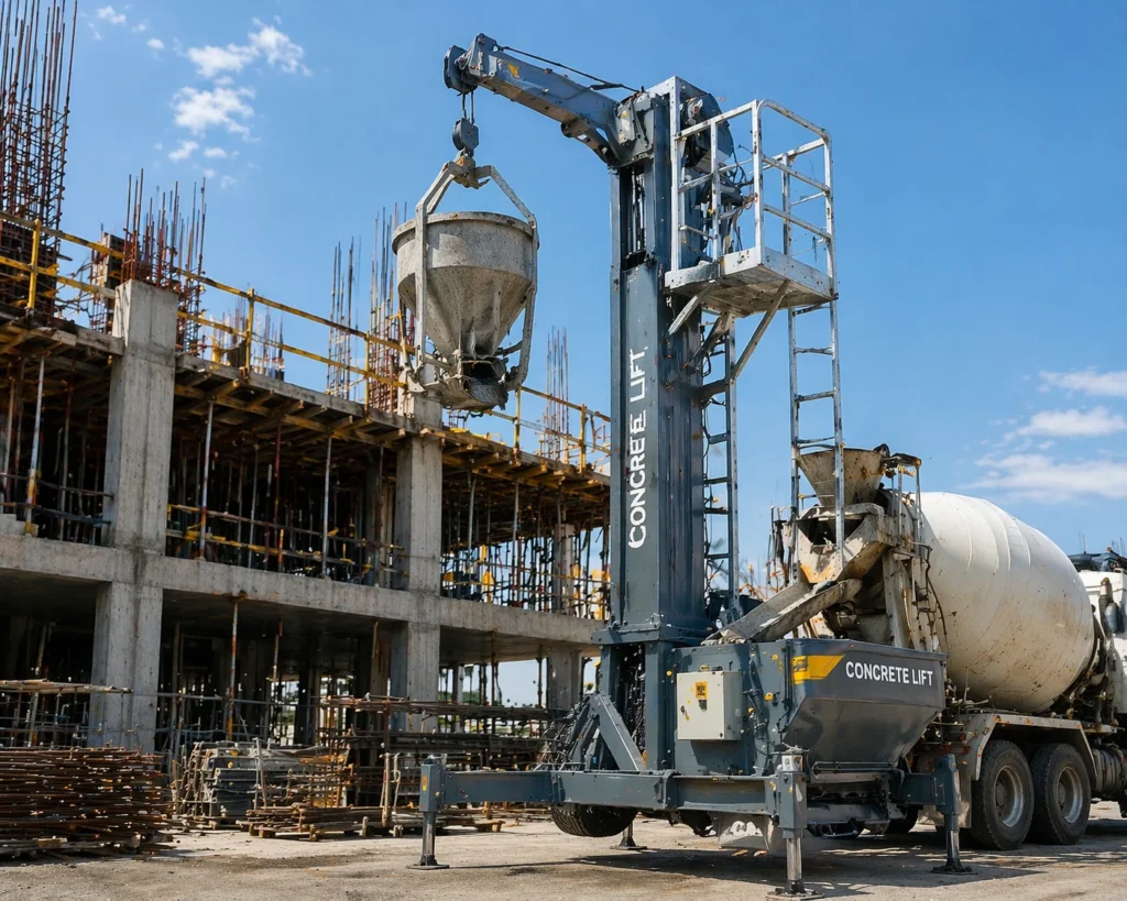 concrete lift machine image