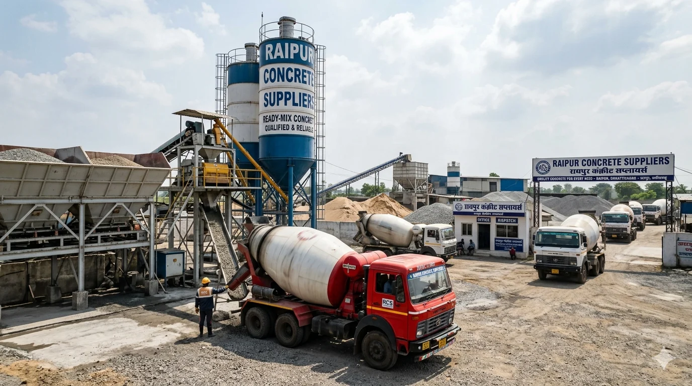 Concrete Supplier in Raipur: