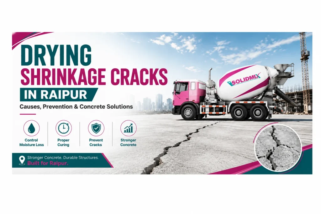 Drying Shrinkage Cracks in Raipur
