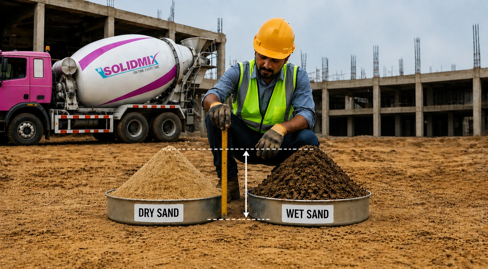 Bulking of Sand
