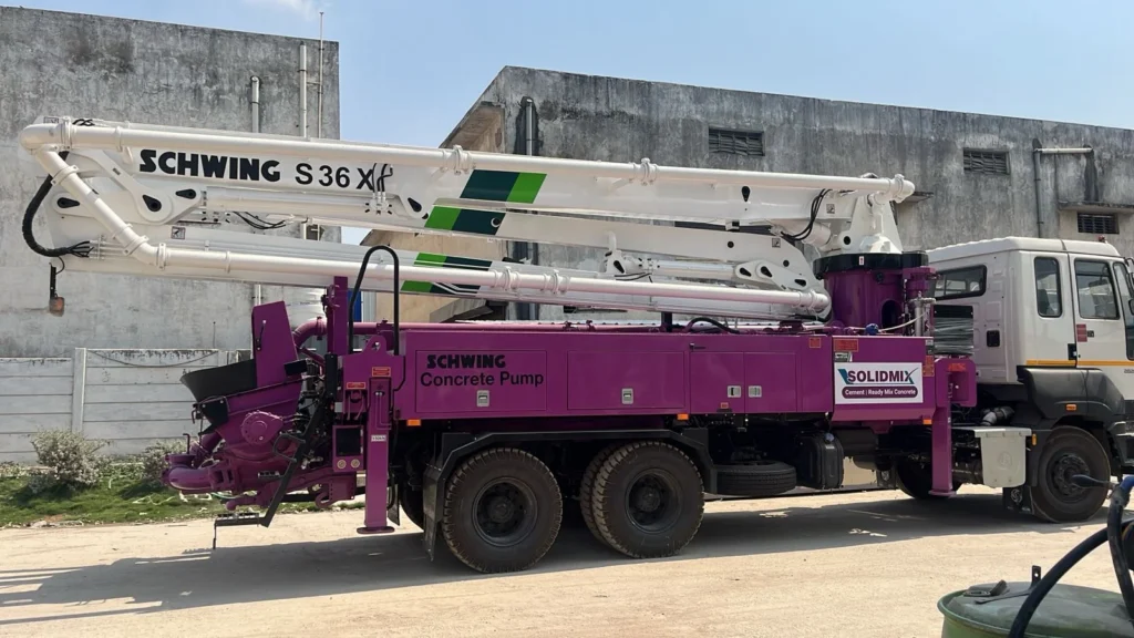 Boom Pump Service in Raipur
