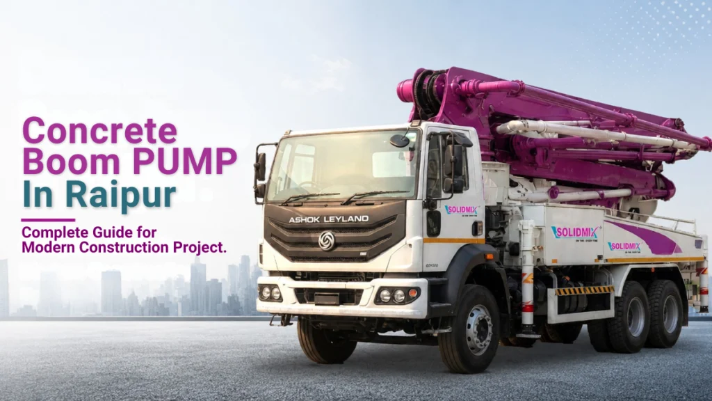 Concrete Boom Pump in Raipur